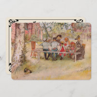 Frühstück unter der Party Einladung "Big Birch GRI