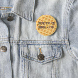 Frühstück zum Abendessen # Fan Funny Button