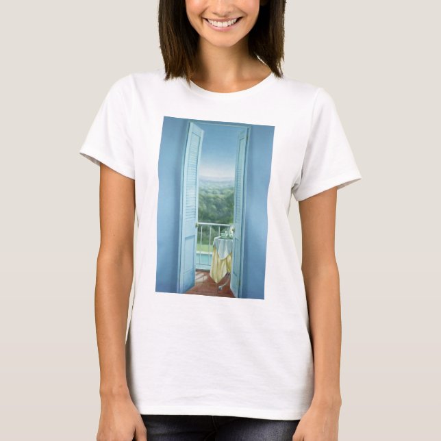 Frühstücks-St. Maxime 1984 T-Shirt (Vorderseite)