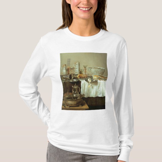 Frühstücks-Stillleben, 1638 T-Shirt (Vorderseite)