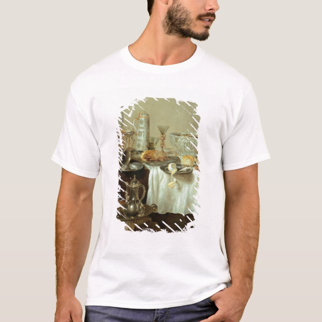 Frühstücks-Stillleben, 1638 T-Shirt (Vorderseite)