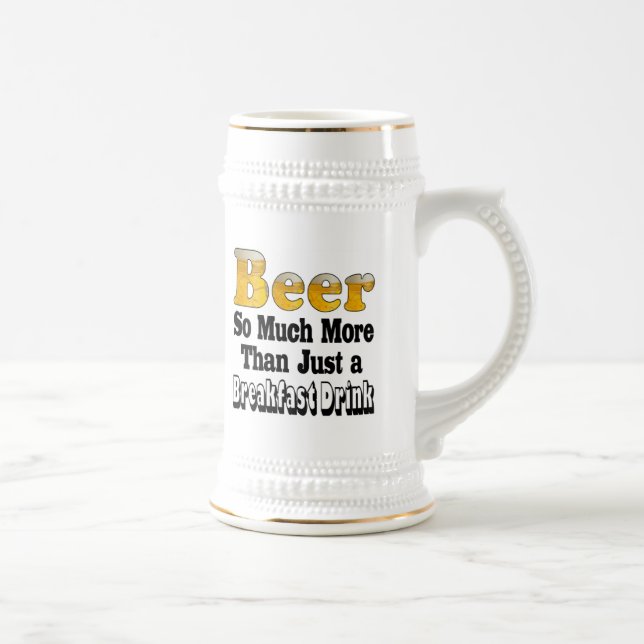 Frühstücksbier Bierglas (Rechts)