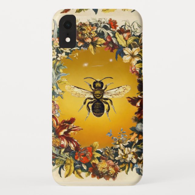 FRÜHSTÜCKSBLUMEN HONEY BIE / RINDFLEISCH Case-Mate iPhone HÜLLE (Rückseite)