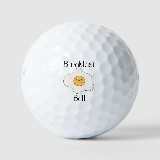 Frühstücksbufett - Golfball Spaß (Vorderseite)