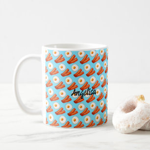 Frühstücksbüffet mit Ei Kaffeetasse