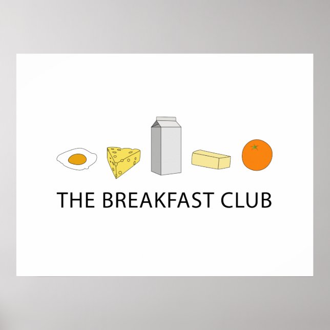 Frühstücksclub Poster (Vorne)