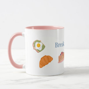 Frühstücksclub Tasse - Niedlicher Kawaii Brunch Cu