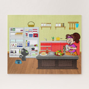Frühstücksfreunde Puzzle