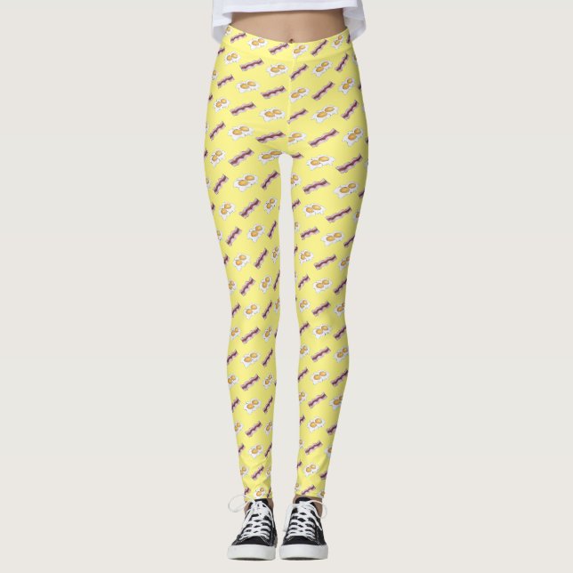 Frühstückspackung mit Bacon Strips und frittierten Leggings (Vorderseite)