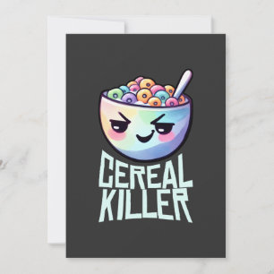 Frühstückspuk Cereal Killer Einladung