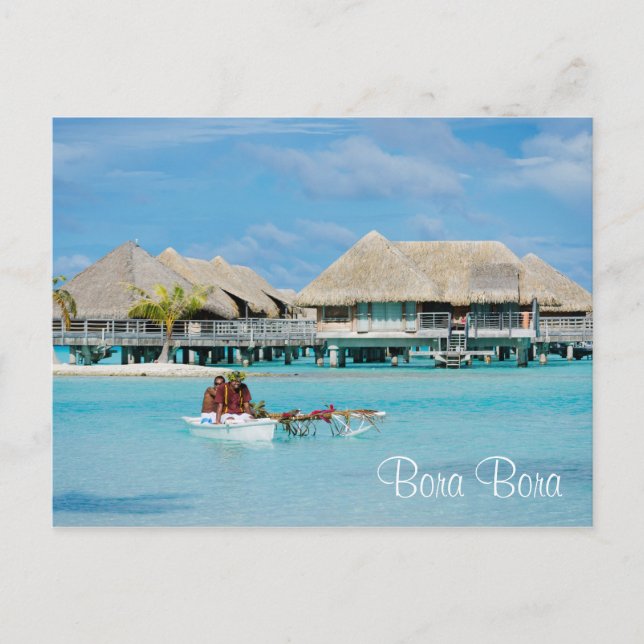 Frühstücksservice im Bora-Stil in Kanus Postkarte (Vorderseite)