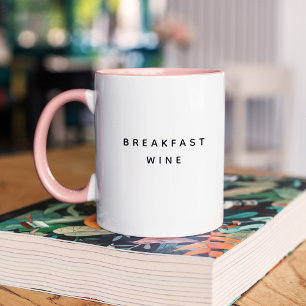 Frühstückswein Niedliches Trendangebot Zweifarbige Tasse