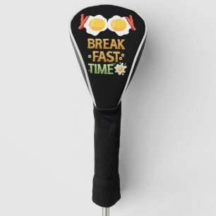 Frühstückszeit mit Ei und Speck Golf Headcover
