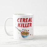 Frühstückszerealien Killer Kaffeetasse<br><div class="desc">Unumkehrbarer Müsli-Killer!  Keine Frühstücksflocken sind sicher!</div>