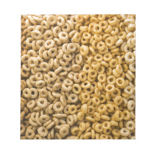 Frühstückszerealien Notizblock