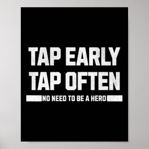 frühzeitig gestochen poster