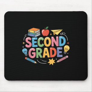 Frühzeitige zweite Stufe zurück zur zweiten Schuls Mousepad