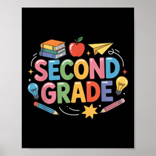 Frühzeitige zweite Stufe zurück zur zweiten Schuls Poster