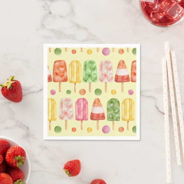 Fruir Popcicles Serviette (Beispiel)