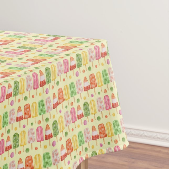 Fruir Popcicles Tischdecke (Beispiel)