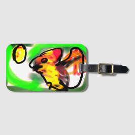 Fruit bat  art gepäckanhänger