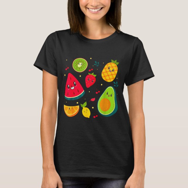 Fruit Costume Sweet Tea Fruit Salad Men Women Coup T-Shirt (Vorderseite)