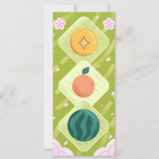 Fruit Decoration - Funky Cute Style Einladung