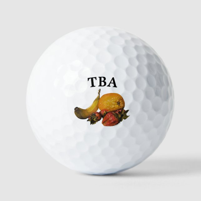 Fruit Golf Balls Golfball (Vorderseite)