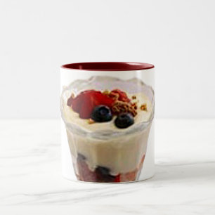 Fruit Italian Sundae Zweifarbige Tasse