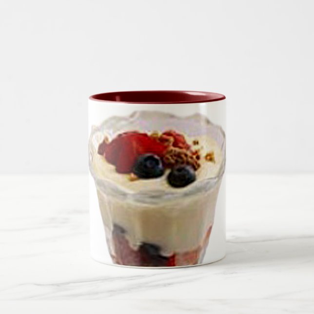 Fruit Italian Sundae Zweifarbige Tasse (Mittel)