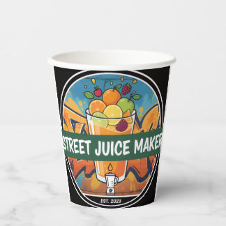 Fruit juice pappbecher