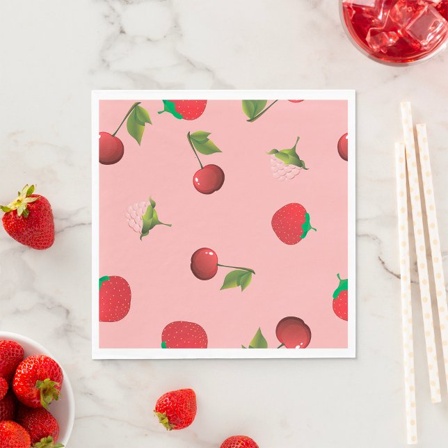 Fruit Mix Napkins Serviette (Von Creator hochgeladen)