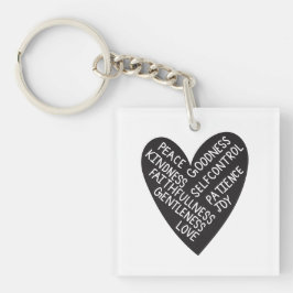 Fruit of spirit schlüsselanhänger