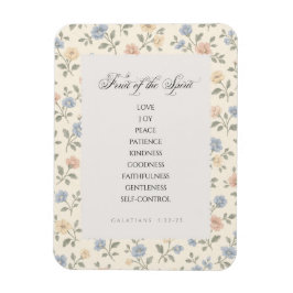 Fruit of the Spirit Galatians 5:22–23 Bible Verse Magnet
