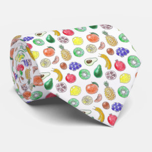 Fruit pattern krawatte