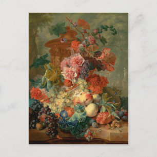 Fruit Piece - Jan van Huysum (1722) Postkarte
