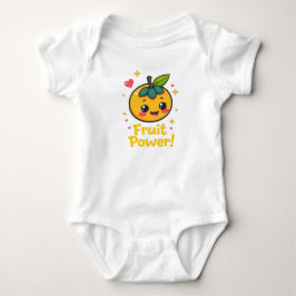 "Fruit Power" desing Baby Strampler