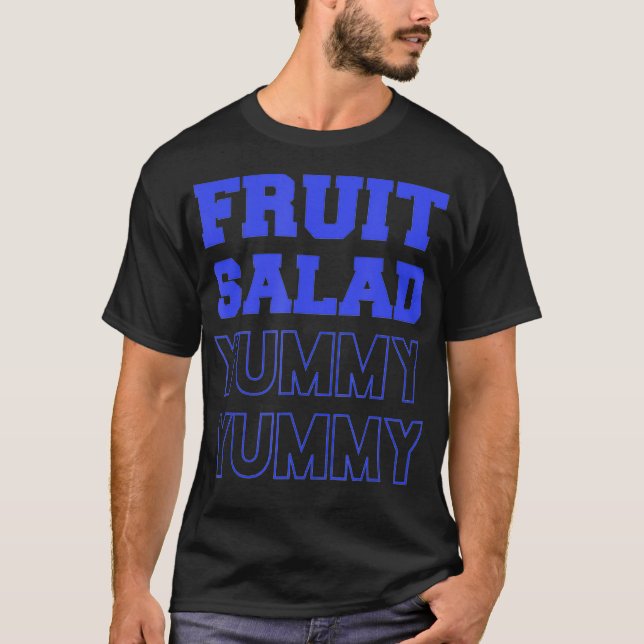 FRUIT SALAD JUMMY YUMMY Blue Bold T-Shirt (Vorderseite)