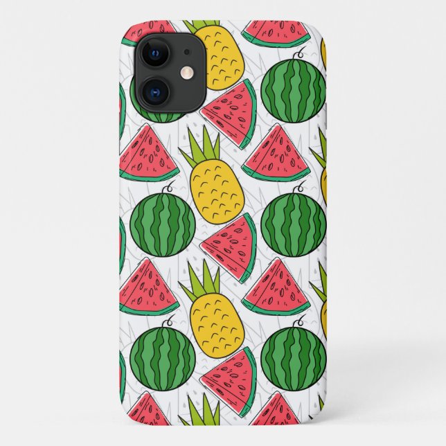 Fruit seamless pattern | Fruit surface pattern 10 Case-Mate iPhone Hülle (Rückseite)