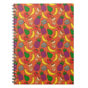 Fruit seamless pattern   Fruit surface pattern 40 Notizblock