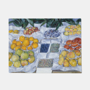 Fruit Stand By Gustave Caillebotte Fußmatte