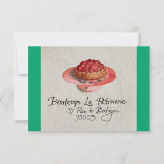 Fruit Tartlette Dankeskarte