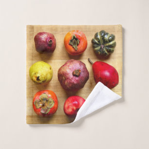 Fruit Tic-tac-toe Waschlappen
