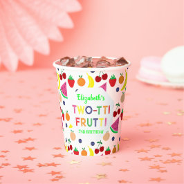 Fruit Two-tti Frutti 2nd Birthday Pappbecher