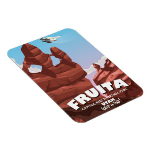 Fruita Capitol Reef Nationalpark Utah Magnet