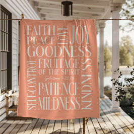 Fruitage of the Spirit Galatians 5 Sherpa Blanket Sherpadecke