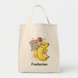 Fruitarian Banana Slam Dunk Shot individuell anpas Tragetasche