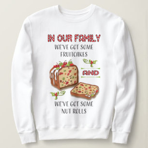Fruitcake Family Ugge Weihnachts Sweater T - Shirt
