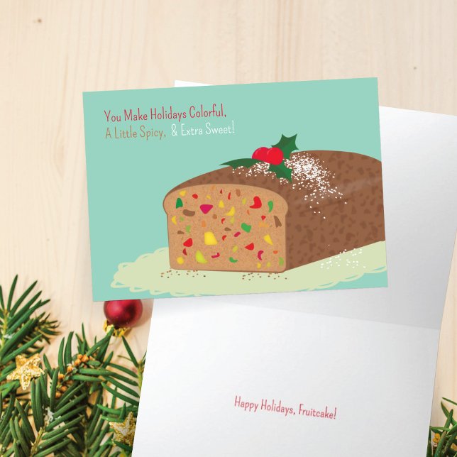 Fruitcake Holiday Card Karte (Von Creator hochgeladen)
