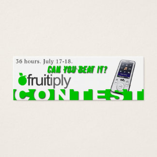 Fruitly Contest
